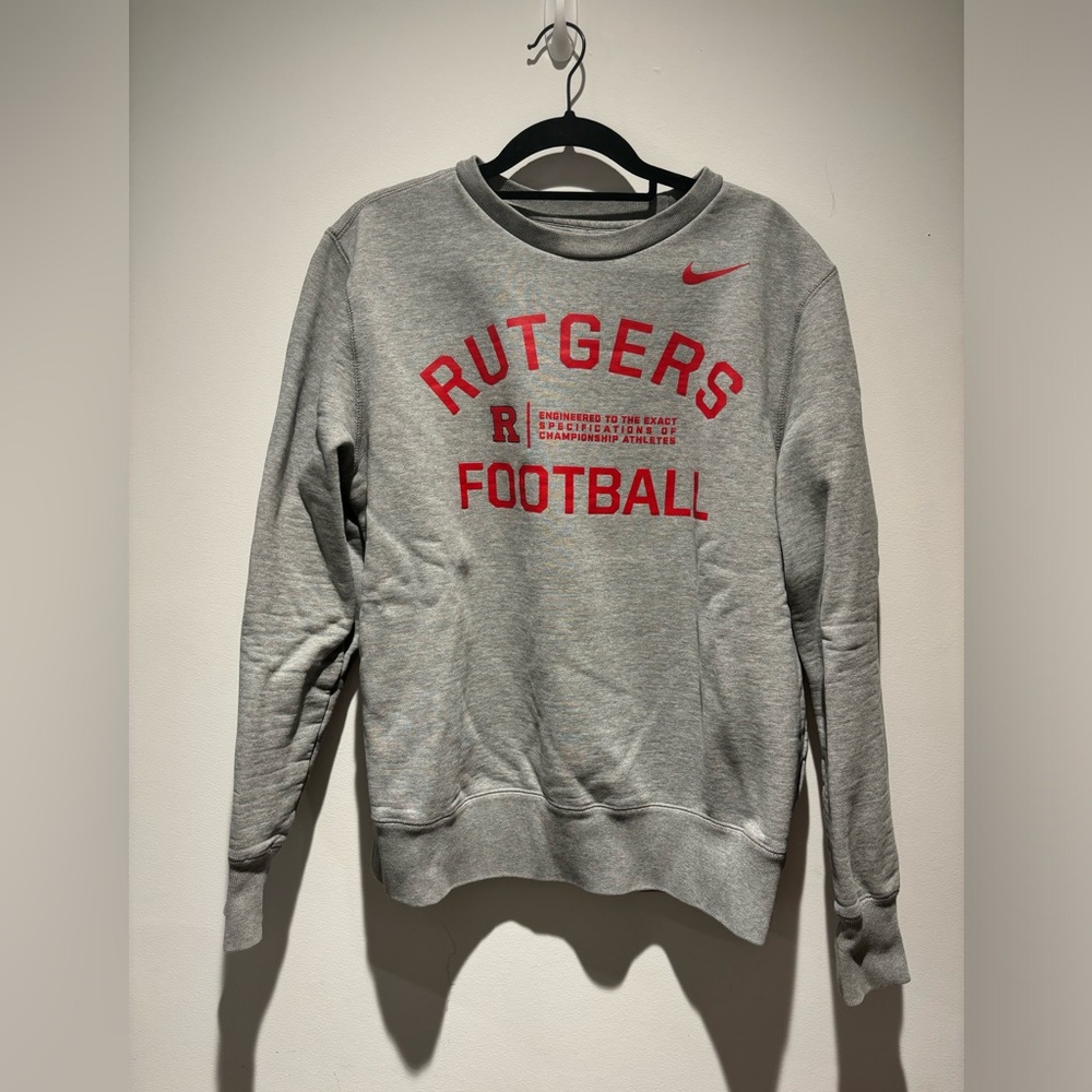 Rutgers football sweatshirt NIKE